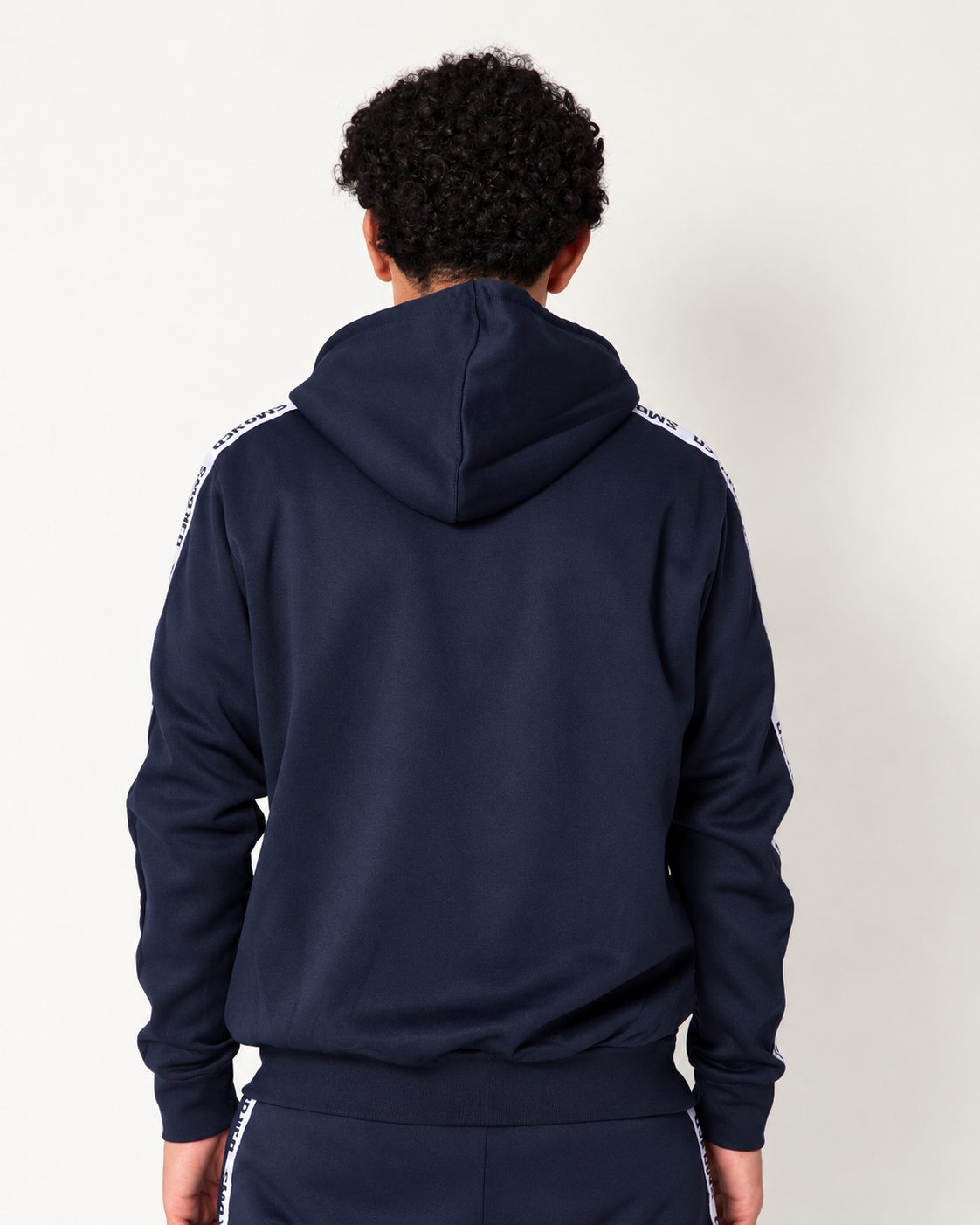Smoked Navy Blue Tapered Tracksuit