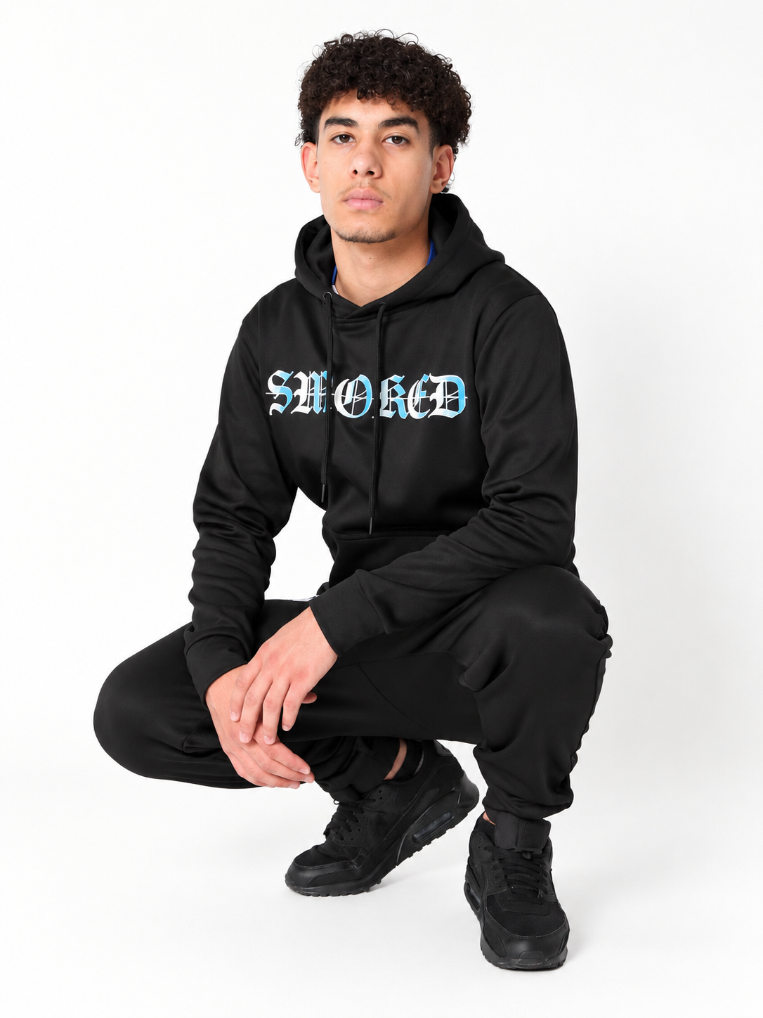 Smoked Gradient Tapered Tracksuit