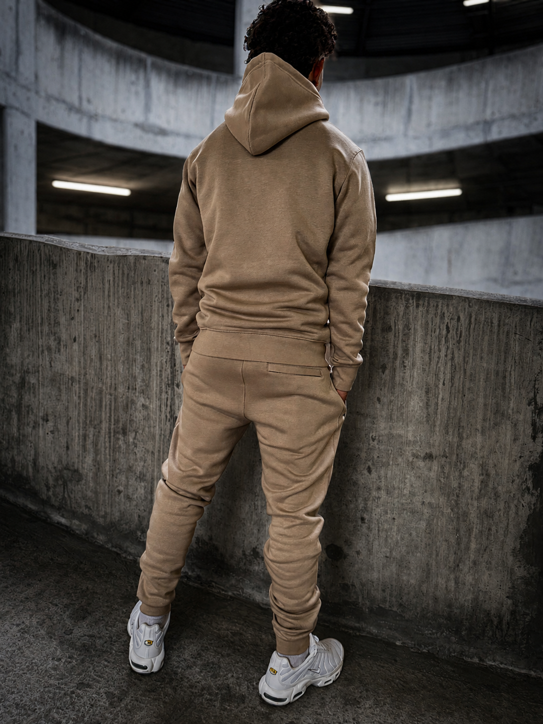 Smoked Beige Essential Pullover Hoodie