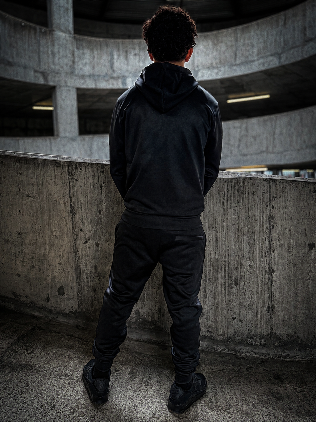 Smoked Gradient Tapered Tracksuit