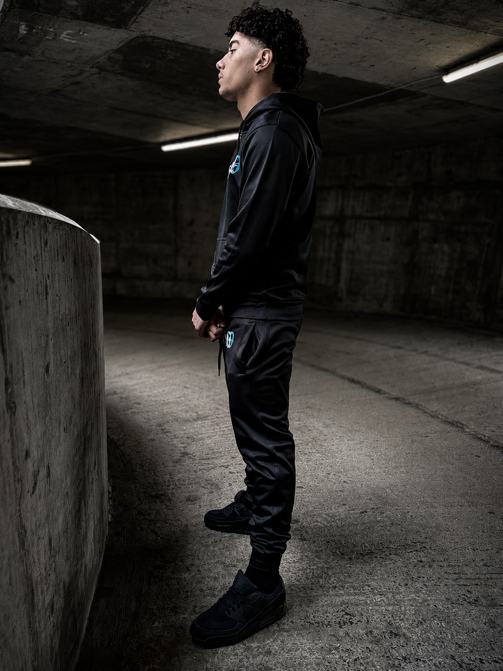Smoked Gradient Tapered Tracksuit